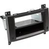 Image de 2-DIN Paneel geschikt voor Mercedes Benz A-Klasse/ B-Klasse/ Vito met Pocket - Kleur: Zwart