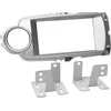 Image de 2-DIN Paneel geschikt voor Toyota Yaris 2011-2014 Kleur: Zilver