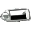 Image de 2-DIN Paneel geschikt voor Toyota Yaris 2011-2014 Kleur: Zilver