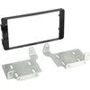 Image de 2-DIN Paneel geschikt voor Mitsubishi ASX 2014-2018 - Kleur: Piano Zwart