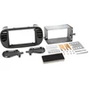 Image de 2-DIN Paneel geschikt voor Fiat 500/ 500C 2007-2015 - Kleur: Zwart