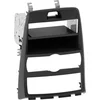 Image de 2-DIN Paneel geschikt voor Hyundai Genesis met pocket Automatic climate control 2010-2013 Kleur: Zwart