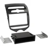 Image de 2-DIN Paneel geschikt voor Hyundai iX 20 met pocket voor manual climate control 2010-2017 Kleur: Mat Zwart