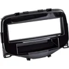 Image de 1-DIN Paneel geschikt voor Citroën C1 (P) - Peugeot 108 (P)- Toyota Aygo (AB!) 2014 - Kleur: Piano Zwart
