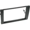 Image de 2-DIN Paneel geschikt voor Audi A4 B6 / B7 (8E) - Seat Exeo (3R) - Kleur : Zwart