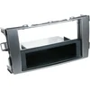 Image de 2-DIN Paneel geschikt voor Toyota Auris (E15J/E15UT) 03/2007-10/2012 - Kleur: Antraciet Grijs