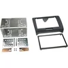 Image de 2-DIN Paneel geschikt voor Audi TT (8J) 2006-2014 Kleur: Zwart