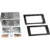 Image de 2-DIN Paneel geschikt voor Audi A4 - Seat Exeo - kleur: Zwart