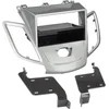 Image de 2-DIN Paneel geschikt voor Ford Fiesta 2008-2013 Kleur: Zilver