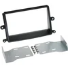 Image de 2-DIN Paneel geschikt voor Mitsubishi L 200 2006-2015 Kleur: Zwart