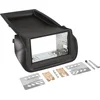 Image de 2-DIN Paneel geschikt voor Citroën Nemo - Fiat Fiorino - Peugeot Bipper 2008 - - Kleur : Zwart