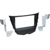 Image de 2-DIN Paneel geschikt voor Hyundai Veloster 2012-2019 Kleur: Donker Grijs