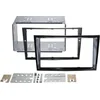 Image de 2-DIN Paneel geschikt voor Opel Antara/ Astra H/ Zafira B/ Corsa B - Kleur: Charcoal-Metallic