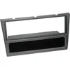 Image de 1-DIN Paneel geschikt voor met aflegbakje. Opel - Renault - Suzuki - Nissan Subaru Kleur: Charcoal Metallic