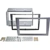Image de 2-DIN Paneel geschikt voor Opel - Renault - Subaru - Suzuki - Kleur: Charcoal Metalic