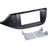 Image de 2-DIN Paneel geschikt voor Kia Cee'd 2012-2018 Kleur: Zwart