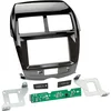 Image de 2-DIN Paneel geschikt voor Citroën C4 Aircross (B) - Peugeot 4008 Kleur: Piano Zwart