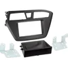 Image de 2-DIN Paneel geschikt voor met pocket Hyundai i20 2014-2019 Kleur: Zwart