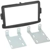 Image de 2-DIN Paneel geschikt voor Dacia - Opel - Renault - Fiat - Nissan - Kleur : Zwart