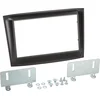Image de 2-DIN Paneel geschikt voor Fiat Doblò 2015-2022 / Opel Combo 2015-2019 - Kleur : Zwart