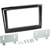 Image de 2-DIN Paneel geschikt voor Fiat Doblò 2015-2022 / Opel Combo 2015-2019 Kleur : Piano Zwart