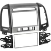 Image de 2-DIN Paneel geschikt voor Hyundai Santa Fé 2006-2012 Kleur: Zwart