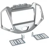 Image de 2-DIN Paneel geschikt voor Ford Ecosport 2014-2019 Kleur: Zilver