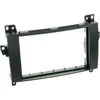 Image de 2-DIN Paneel geschikt voor Mercedes Benz A-Klasse/ B-Klasse/ Viano/ Vito - Kleur: Zwart