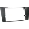 Image de 2-DIN Paneel geschikt voor Mercedes Benz E-Klasse (W211) 2002-2009 Kleur Zwart