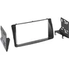 Image de 2-DIN Paneel geschikt voor Toyota Corolla (E12U/E12J) (E12T/E12TS) Corolla Verso (2.Generatie) - Kleur: Zwart