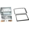 Image de 2-DIN Paneel geschikt voor Alfa Romeo 147 (Typ 937) / GT (Typ 937) 2001-2010 - Kleur: zilver