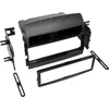 Image de 1-DIN Paneel geschikt voor met aflegbakje. Hyundai Sonata (NF) 2005-2008 Kleur: Zwart