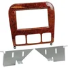 Image de 2-DIN Paneel geschikt voor Mercedes Benz S-Klasse (W220) 1998-2004 - Kleur: Houtlook