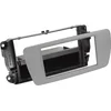 Image de 2-DIN Paneel geschikt voor Seat Ibiza (6J) 06/2008-06/2015 Kleur: Dublin Grijs