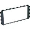 Image de 2-DIN Paneel geschikt voor Toyota iQ (AJ1) 2009-2014 Kleur: Zwart