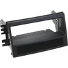 Image de 1-DIN Paneel geschikt voor met aflegbakje. Kia Soul (AM) 2009-2011 Kleur: Zwart (METRA)