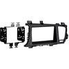 Image de 2-DIN Paneel geschikt voor Kia Optima 2011-2019 Kleur: Zwart