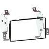 Image de 2-DIN Paneel geschikt voor Nissan Note 2006-2013 - kleur: Zwart