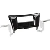 Image de 2-DIN Paneel geschikt voor met pocket Nissan Qashqai/ X-Trail 2014-2019 Kleur: Piano Zwart