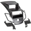 Image de 2-DIN Paneel geschikt voor Ford Fiesta met Multifunctioneel display 2008-2013 - Kleur: Zwart