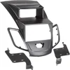 Image de 2-DIN Paneel geschikt voor Ford Fiesta (JA8) 2008-2017 - Kleur: Zwart