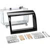 Image de 2-DIN Paneel geschikt voor Fiat Ducato - Citroën Jumper - Peugeot Boxer - Kleur: Piano Zwart