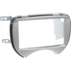 Image de 2-DIN Paneel geschikt voor Nissan Micra (K13) 2010-2013 Kleur: Zilver