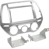 Image de 2-DIN Paneel geschikt voor Hyundai I20 2012-2014 Kleur: Zilver