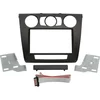 Image de 2-DIN Paneel geschikt voor BMW 1-Serie (E81 - E82 - E87 Facelift - E88) 2007-2013 Kleur: Zwart