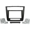 Image de 2-DIN Paneel geschikt voor BMW 1-Serie ( E81 - E82 - E87 Facelift - E88) 2007-2013 Kleur: Zwart
