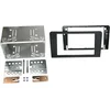 Image de 2-DIN Paneel geschikt voor Rubbertouch Audi (8P/8PA) 2003-2012 - Kleur: Rubbertouch zwart