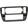 Image de 1-DIN Paneel geschikt voor Volkswagen up! (AA/AAN) 2012-2016 Kleur: Piano Zwart