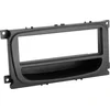 Image de 1-DIN Paneel geschikt voor met aflegbakje. Ford Mondeo /Focus / S-Max/ Galaxy/ Tourneo Connect Kleur: Zwart