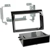 Image de 2-DIN Paneel geschikt voor Citroën Jumper - Fiat Ducato - Peugeot Boxer 2006-2019 Kleur: Piano Zwart